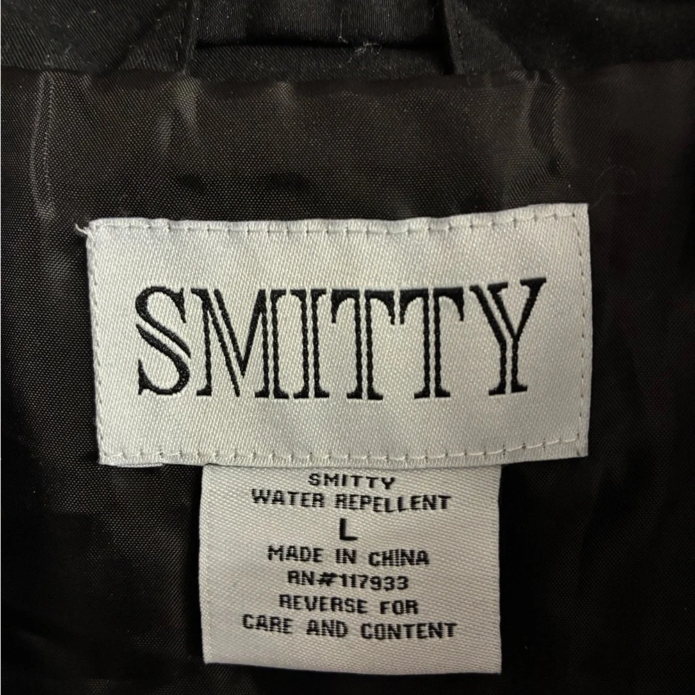Smitty Men’s Baseball/Umpire Shell Pullover, Large, Black, Water Resistant